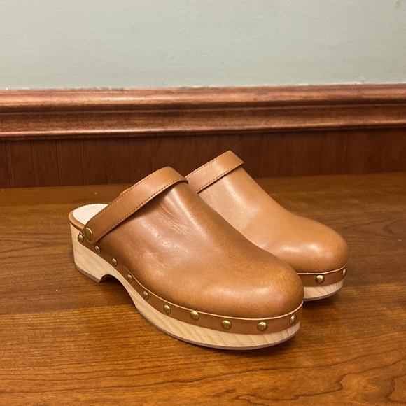 J Crew Convertible leather clogs BA188 - Picture 2 of 7
